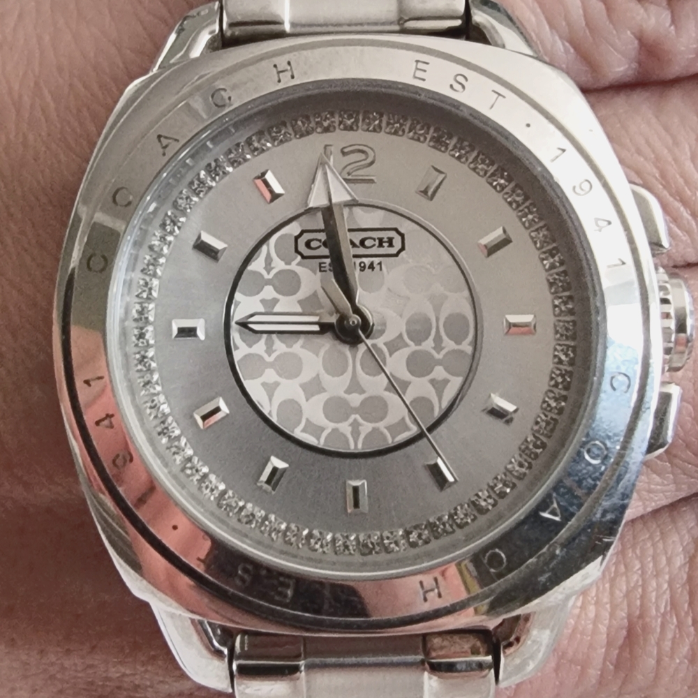 Coach boyfriend watch
